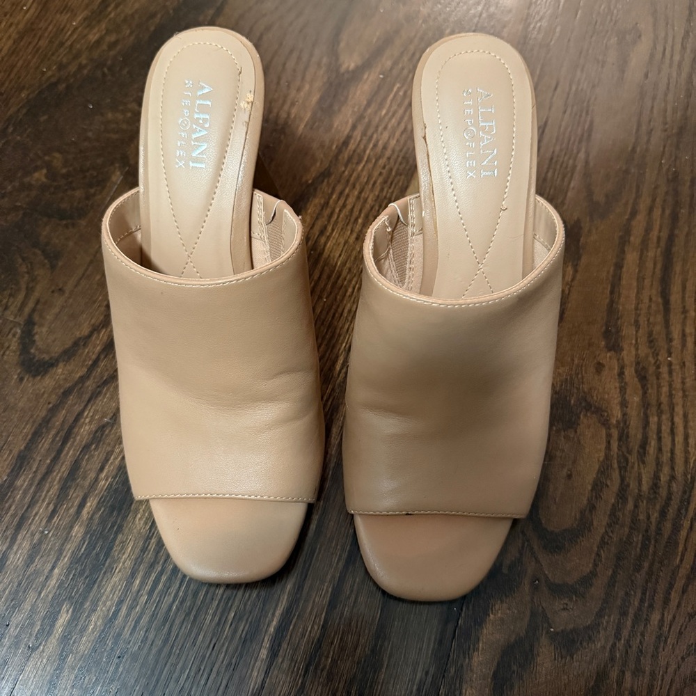 Alfani Women's Step N Flex Open Toe Heels Size 8M